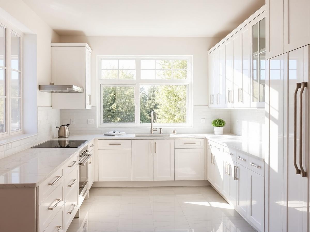 Spotless kitchen